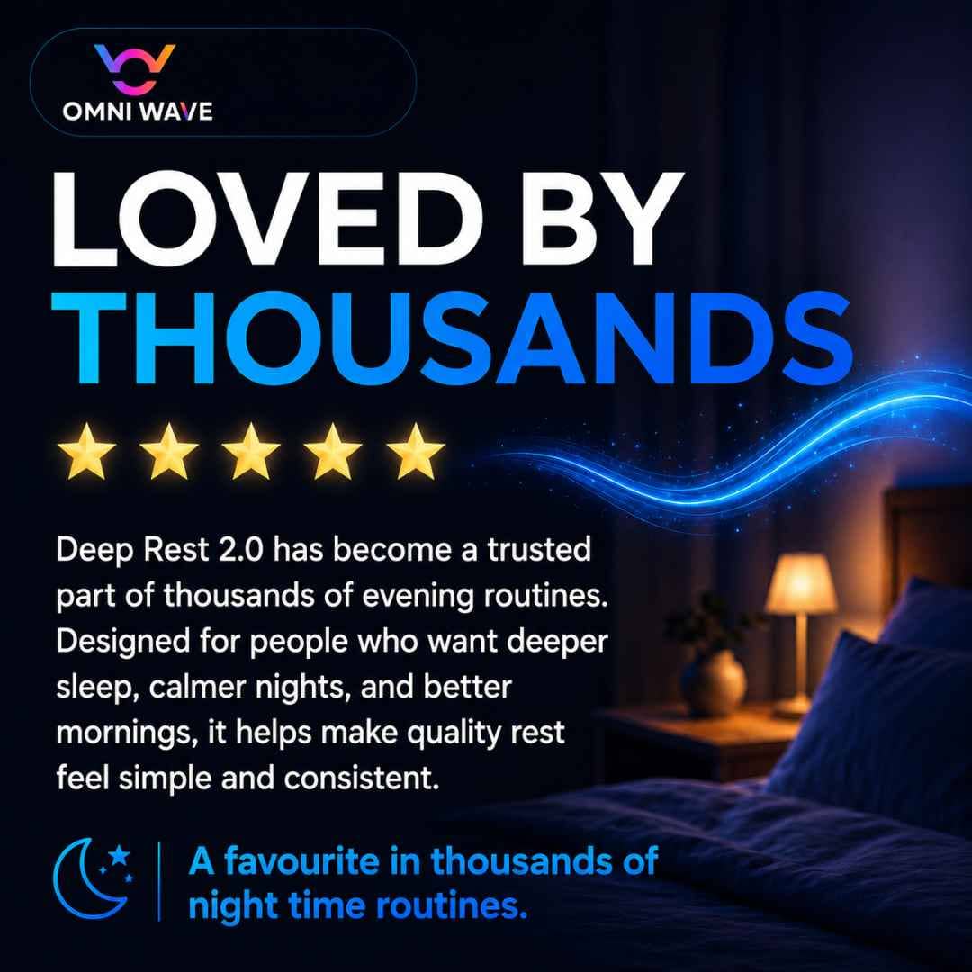 Deep Rest 2.0: Promotes Relaxation & Restful Nights
