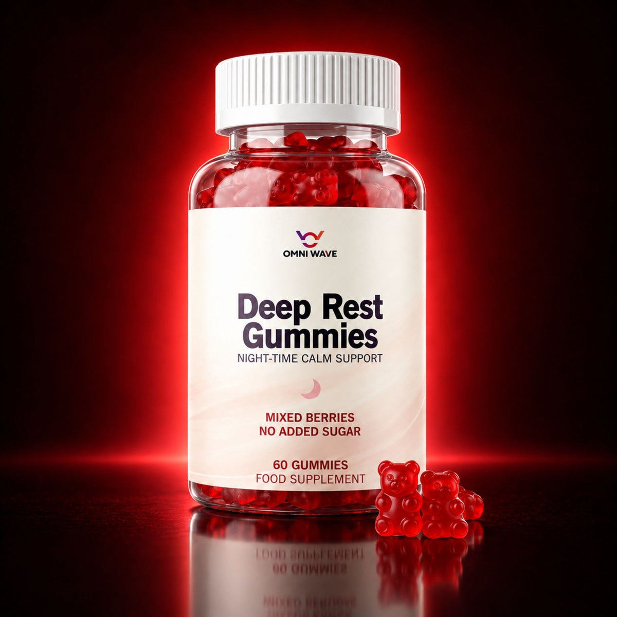 Deep Rest Gummies: Evening Wind-Down Formula